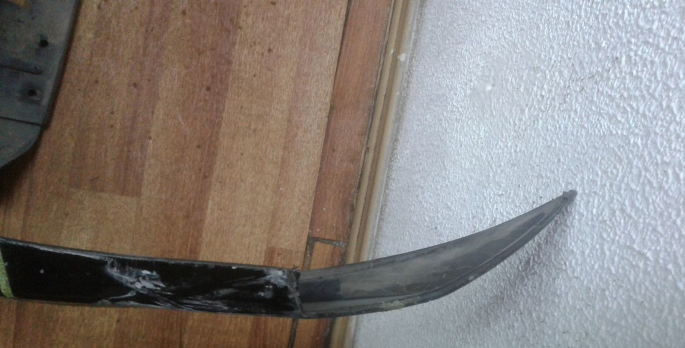 Бампер передний Jaguar F-Pace oem HK8317F003A (слом. бок. крепление) (скл-3)