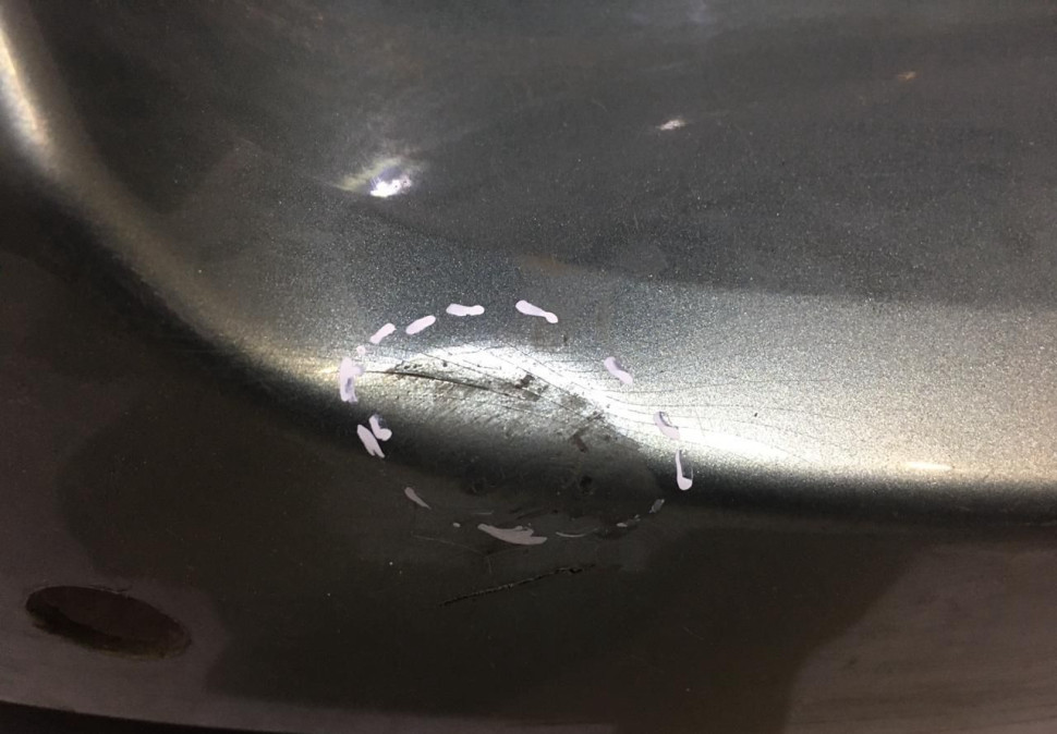 Бампер Subaru Forester 2002-2008 oem  57704sa010 (скл-3)