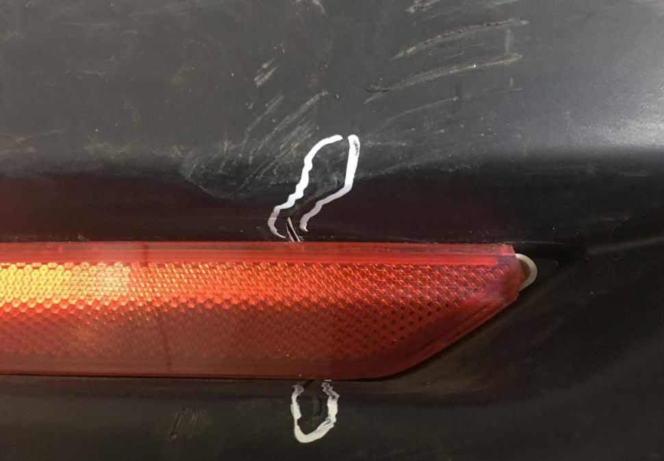 Бампер Subaru Forester 2002-2008 oem  57704sa010 (скл-3)