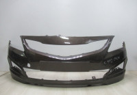 Бампер передний Hyundai Solaris 1 рест (14-17)  oem 865114L500  (слом.часть.бок.креп.)(трещина)