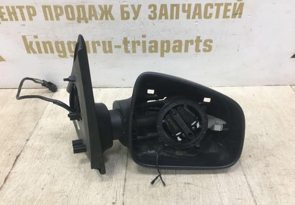 Корпус зеркала правый 9 пин Renault Logan 2 OEM 963016591R