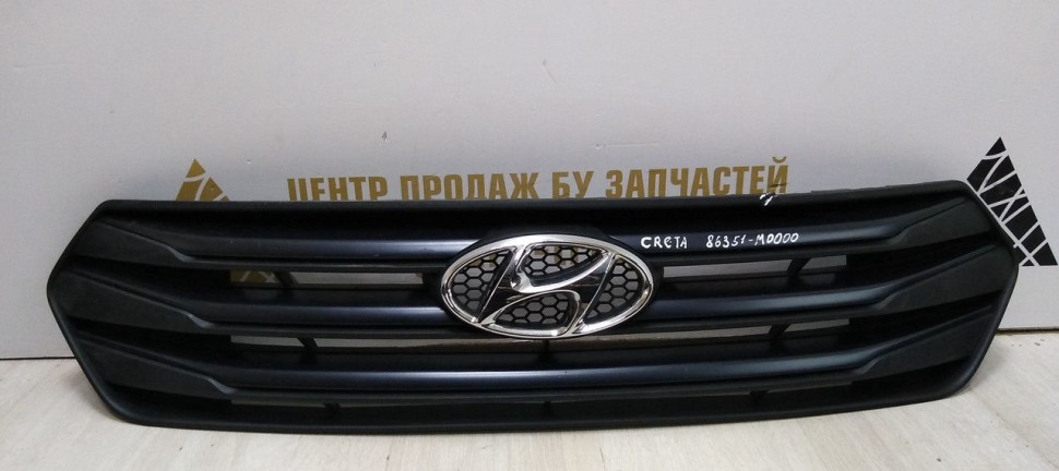 Решетка радиатора Hyundai Creta 2016> oem 86351M0000