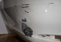 Бампер задний бу Skoda Octavia A5 OEM 1ZU807421