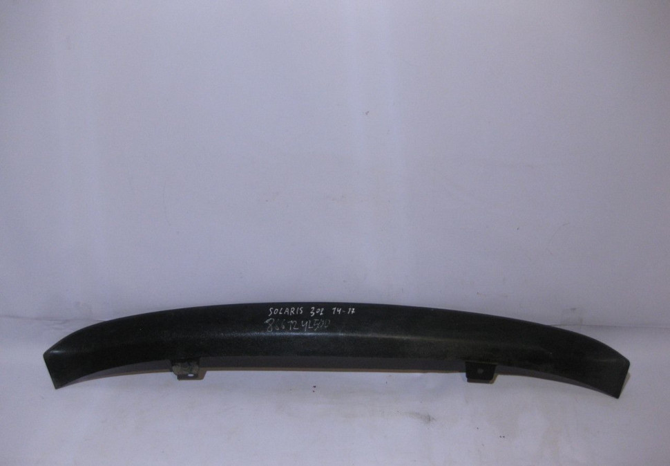 Спойлер заднего бампера Hyundai Solaris 1 рестайл oem 866124l500 (скл-3)