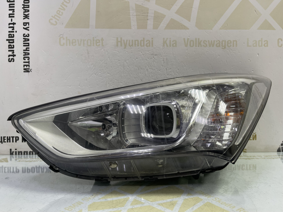 Фара левая Hyundai Santa Fe 3 дорестайлинг 2012-2015 oem 921012W205