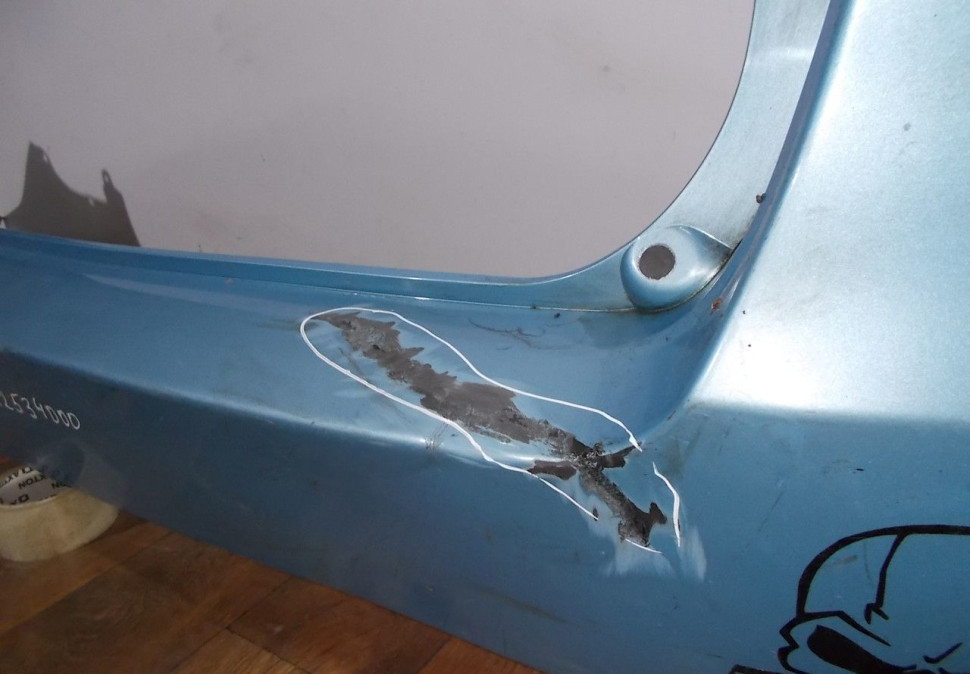 Бампер задний бу Ssang Yong Actyon OEM 7882434001