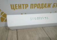 Молдинг двери задний левый бу Skoda Superb 3 OEM 3V0853595
