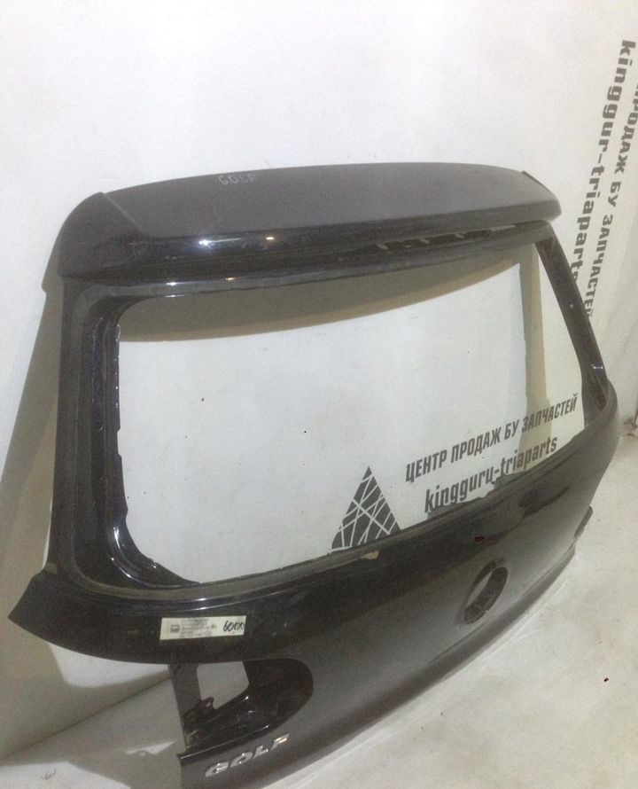 Крышка багажника Volkswagen Golf 6 OEM: 5K6827025J (скл-3) Крышка багажника Volkswagen Golf 6 OEM: 5K6827025J (скл-3)