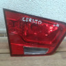 Фонарь внутренний левый Kia Cerato