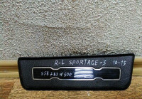 Накладка порога задняя левая внутренняя KIA Sportage 3 (10-15) oem 858783w500