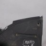 Защита днища задняя левая бу Skoda Rapid OEM 6RA825205C
