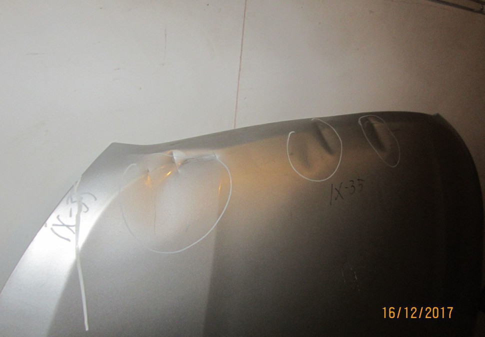 Капот Hyundai ix 35 вмятины (скл-3)