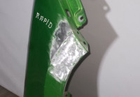 Крыло переднее правое бу Skoda Rapid рестайлинг OEM 5J5821022C