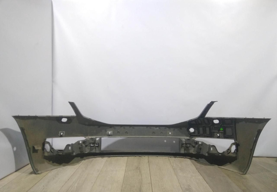 Бампер передний бу Skoda Octavia A7 рестайлинг OEM 5EU807221F (слом.1крепл)