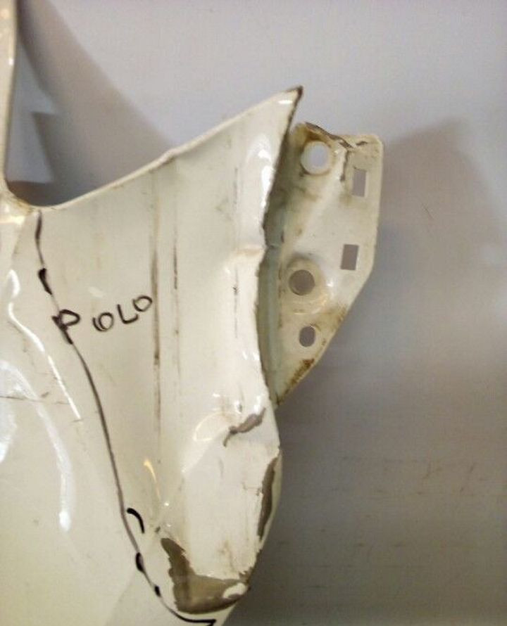 Крыло переднее правое Volkswagen Polo седан oem 6r0821106 (вмятины) (скл 3) Крыло переднее правое Volkswagen Polo седан oem 6r0821106 (вмятины) (скл 3)