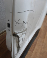 Дверь задняя левая Hyundai Creta (вмятина) (скл-3)