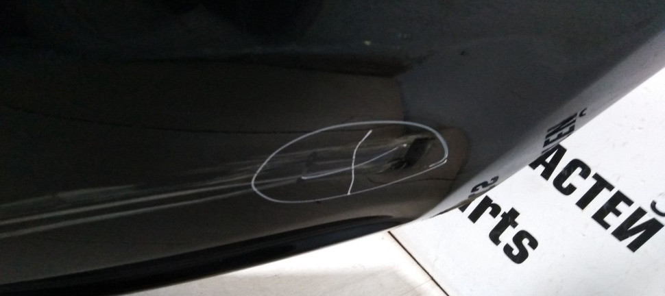 Бампер задний Volkswagen Polo до рест oem 6RU807421