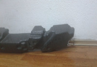 Абсорбер переднего бампера Hyundai Solaris 2 oem 86520h5000 (слом.часть)