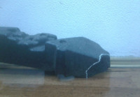 Абсорбер переднего бампера Hyundai Solaris 2 oem 86520h5000 (слом.часть)