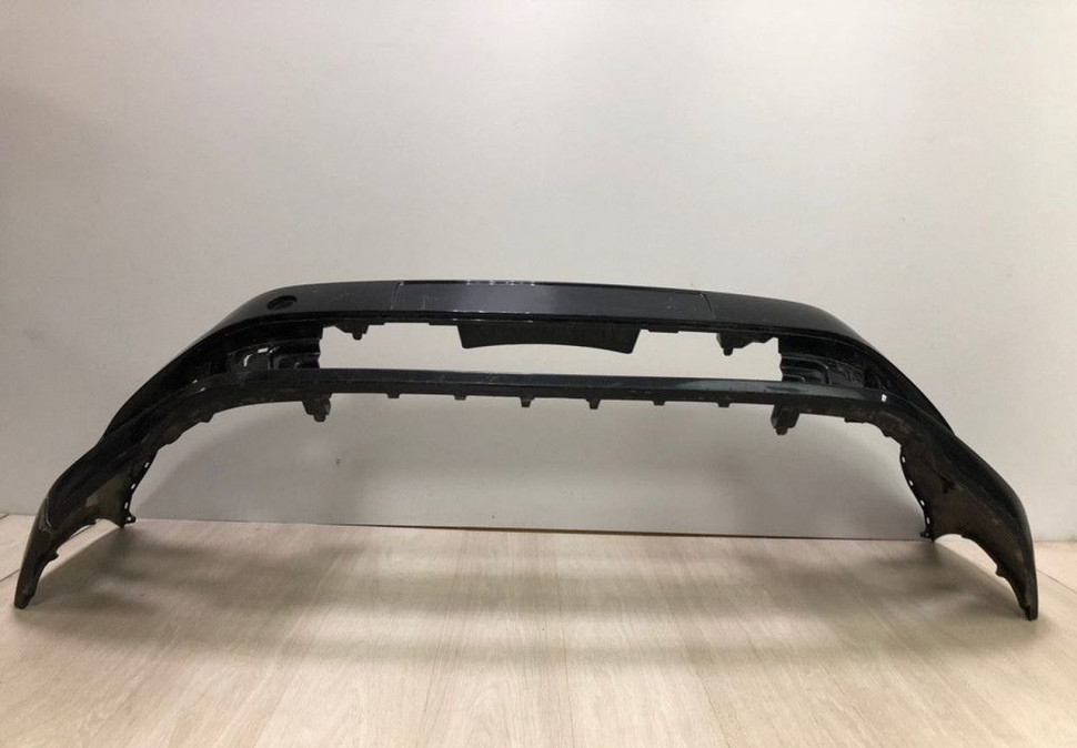 Бампер передний Volkswagen Polo седан рест Oem 6RU807221A (трещина)