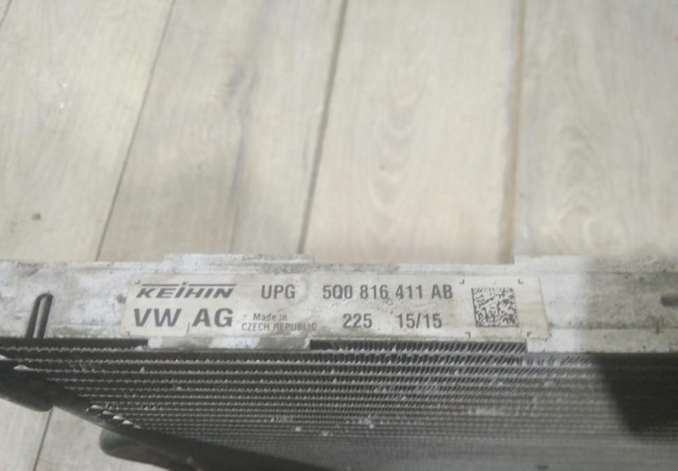 Радиатор кондиционера бу Skoda Octavia A7 OEM 5Q0816411AB Радиатор кондиционера бу Skoda Octavia A7 OEM 5Q0816411AB