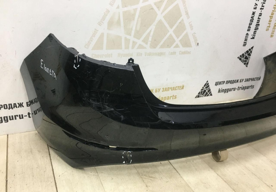 Бампер задний Hyundai Elantra 6 AD до рестайлинг 2016-2018 oem 86611F2000