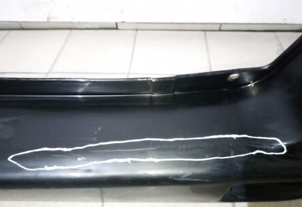 Бампер задний Uaz Patriot oem 3166382804015 (трещины)(скл-3)