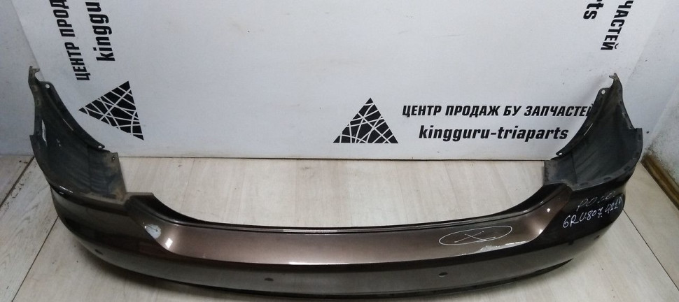 Бампер задний Volkswagen Polo 5 рестайлинг oem 6RU807421D
