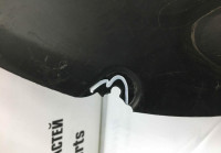 Защита пыльник переднего правая бампера BMW 2 F45 F46 oem 51758497244