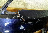 Бампер передний Lada Granta трещина oem 2190280301510 (скл-3)