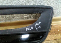 Решетка ПТФ левая Volkswagen Polo рестайл потертости oem 6ru853665