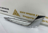 Молдинг решетки бампера правая BMW 5 G30 Luxury OEM 51117385284