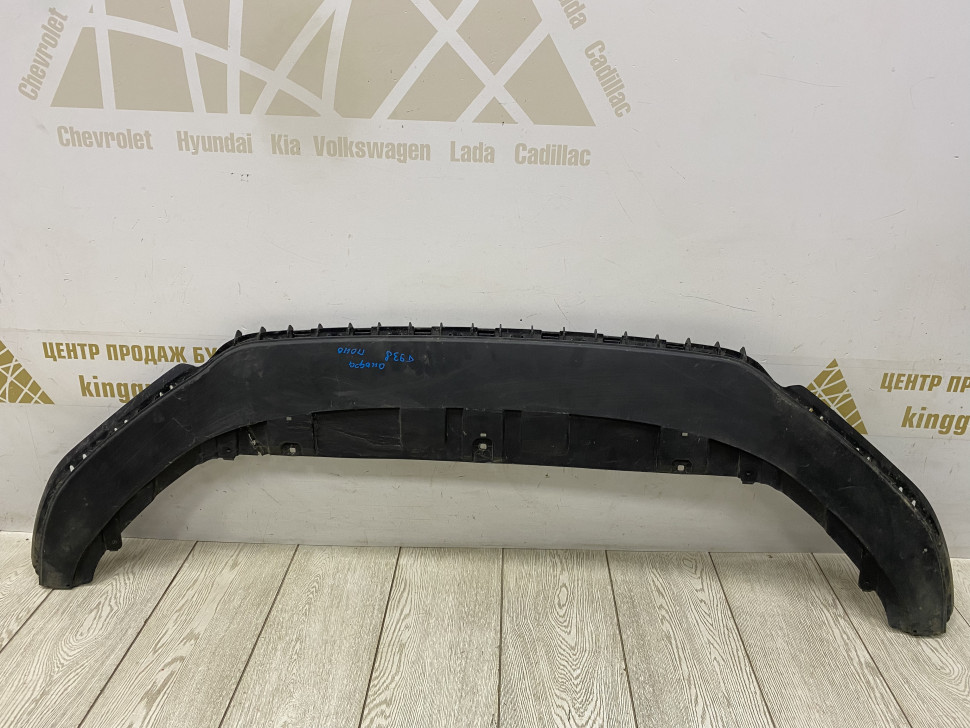 Спойлер переднего бампера Volkswagen Polo 6 2020 OEM 6N5805915