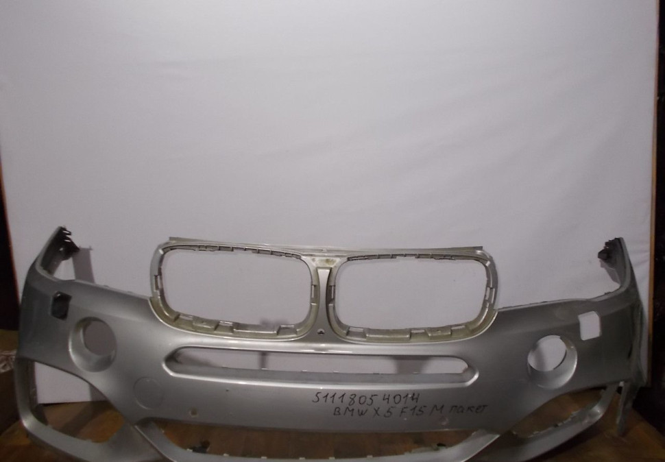 Бампер передний бу BMW X5 F15 M-Packet OEM 51118054014