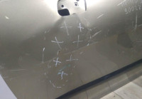 Дверь передняя левая бу Peugeot 308 OEM 9002Z1 (скл-3)