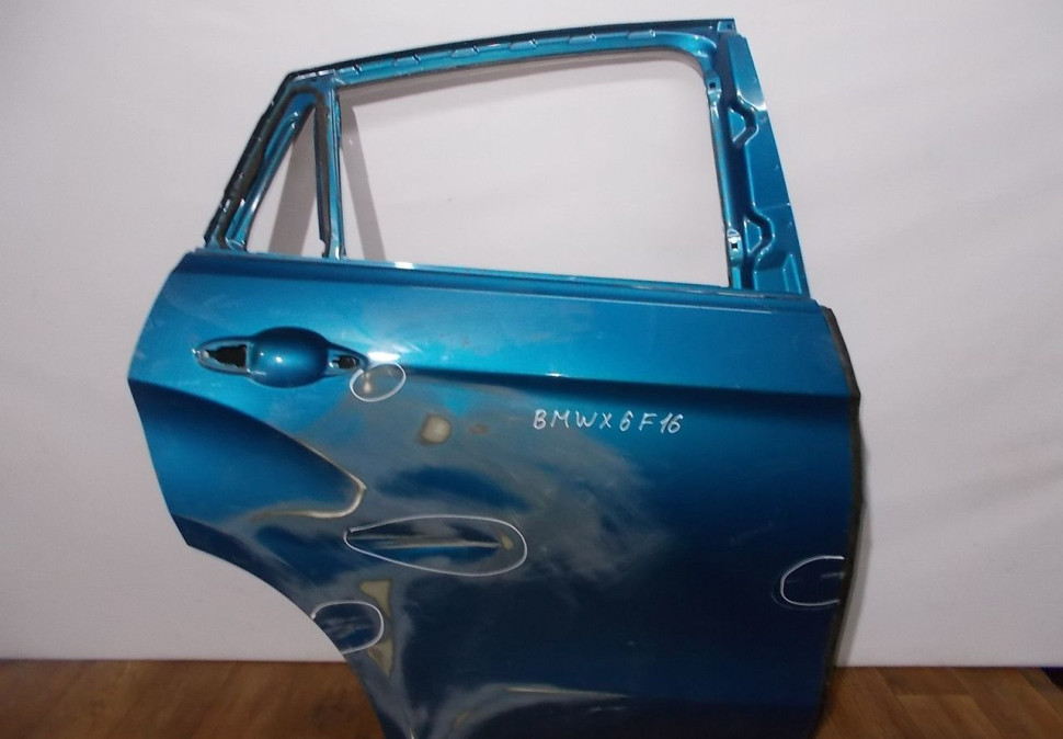 Дверь задняя правая бу BMW X6 F16 OEM 41517386744