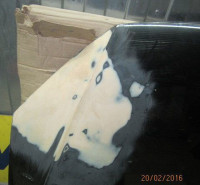 Капот Volkswagen Passat B7 бу после ремонта