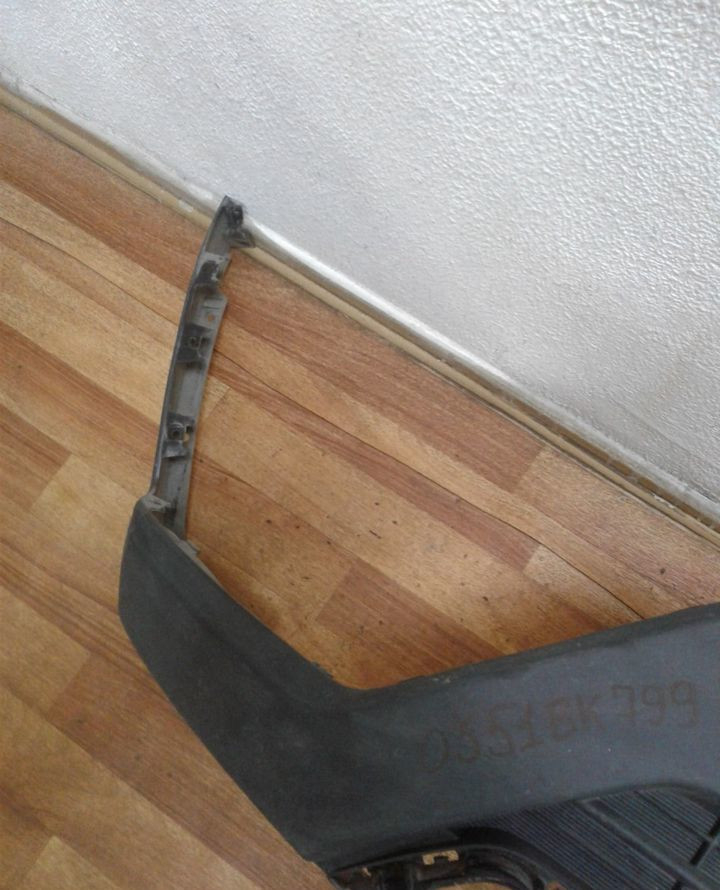 Юбка переднего бампера Hyundai Creta oem 86512m0000 (скл-3)