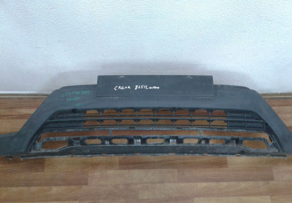 Юбка переднего бампера Hyundai Creta oem 86512m0000 (скл-3)
