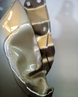 Крыло переднее правое Toyota Venza (залом)  (скл 3)