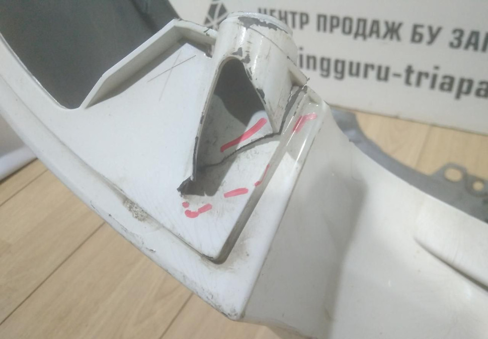 Бампер задний бу Skoda Fabia OEM 5J6807421H