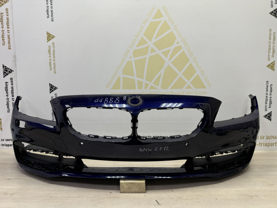 Бампер передний бу BMW 6 F12 рестайлинг OEM 51117282898