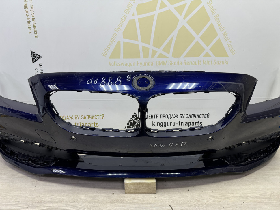 Бампер передний бу BMW 6 F12 рестайлинг OEM 51117282898