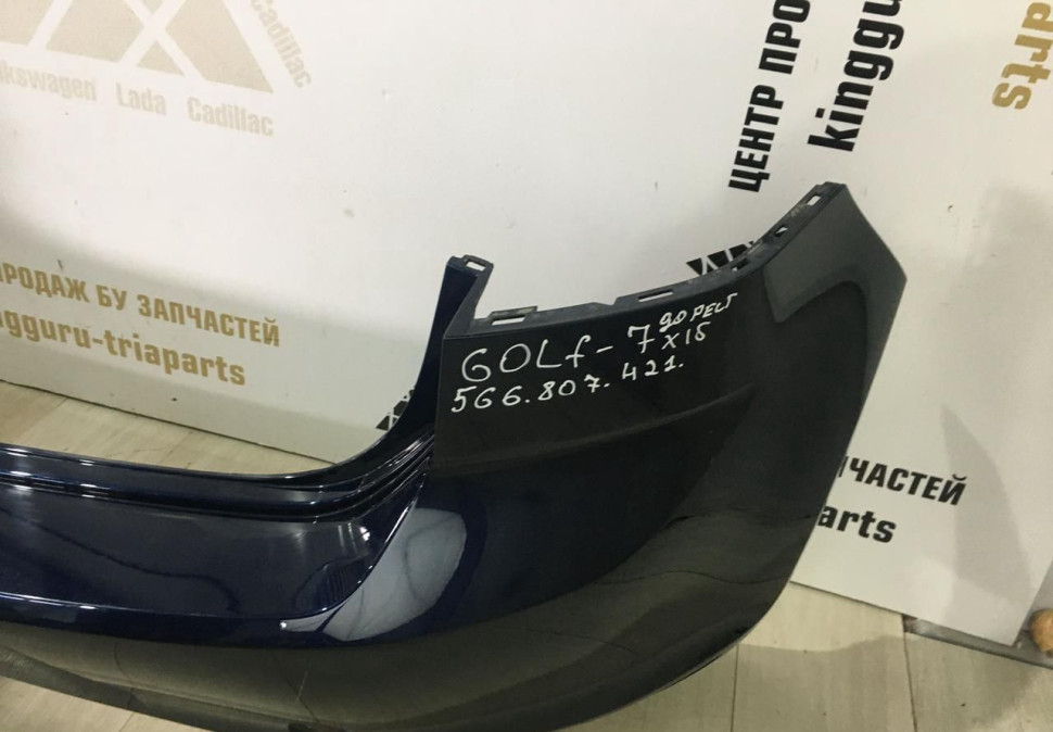 Бампер задний Volkswagen Golf 7 дорестайлинг 12-17 oem 5G6807421 Бампер задний Volkswagen Golf 7 дорестайлинг 12-17 oem 5G6807421