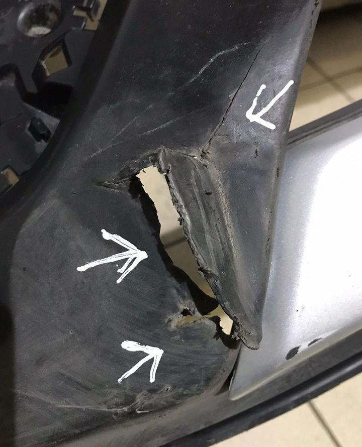 Бампер передний бу Opel Mokka OEM 95122388 (скл-3)