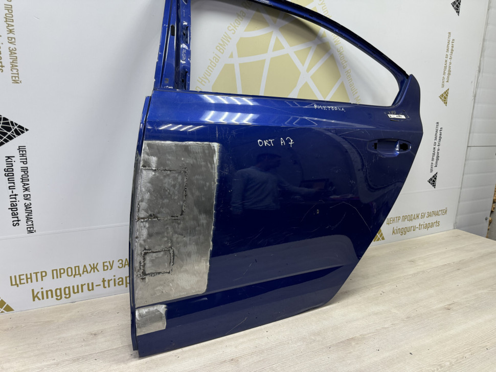 Дверь задняя левая бу Skoda Octavia A7 OEM 5E5833051A Дверь задняя левая бу Skoda Octavia A7 OEM 5E5833051A