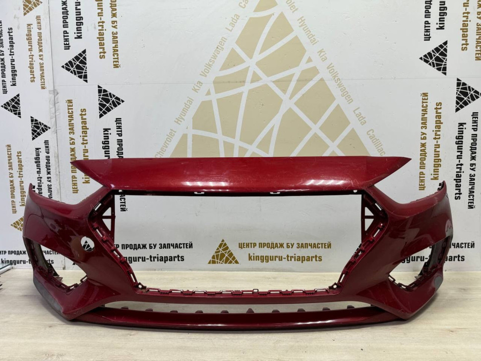 Бампер передний Hyundai Solaris 2 дорестайлинг 2017-2020 oem 86511H5000