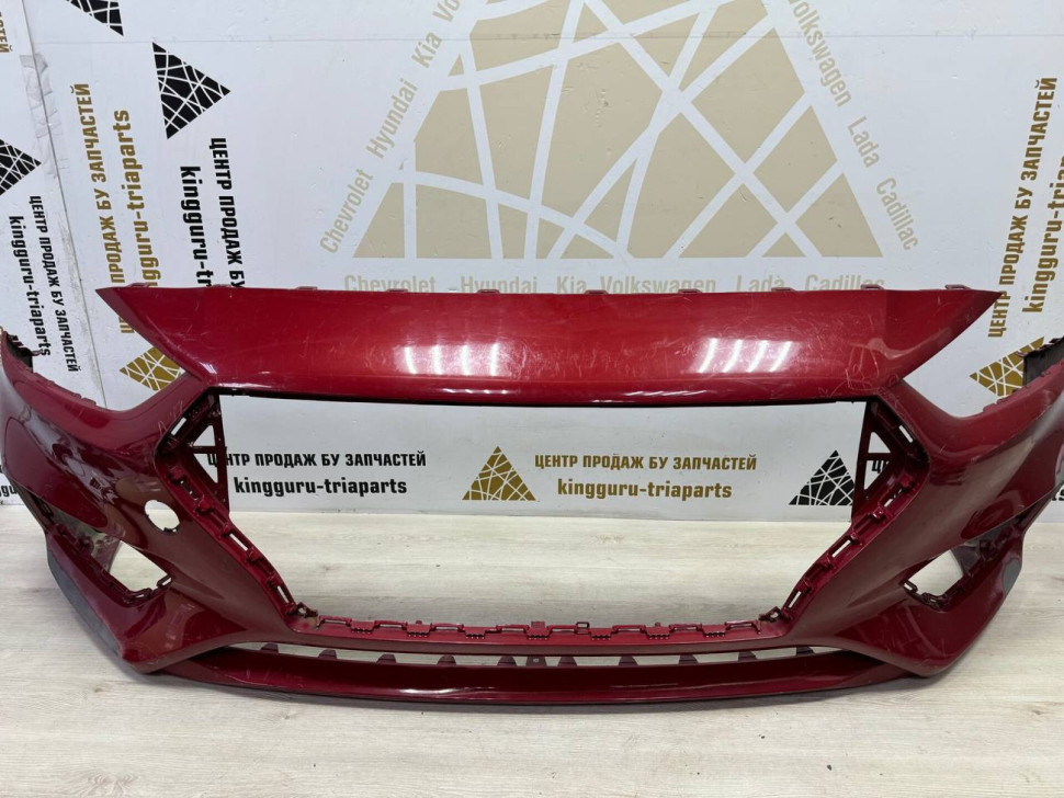 Бампер передний Hyundai Solaris 2 дорестайлинг 2017-2020 oem 86511H5000