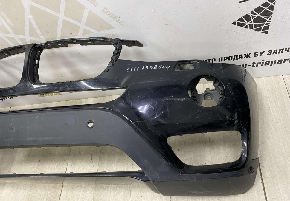 Бампер передний BMW X3 F25 рестайлинг OEM 51117338534