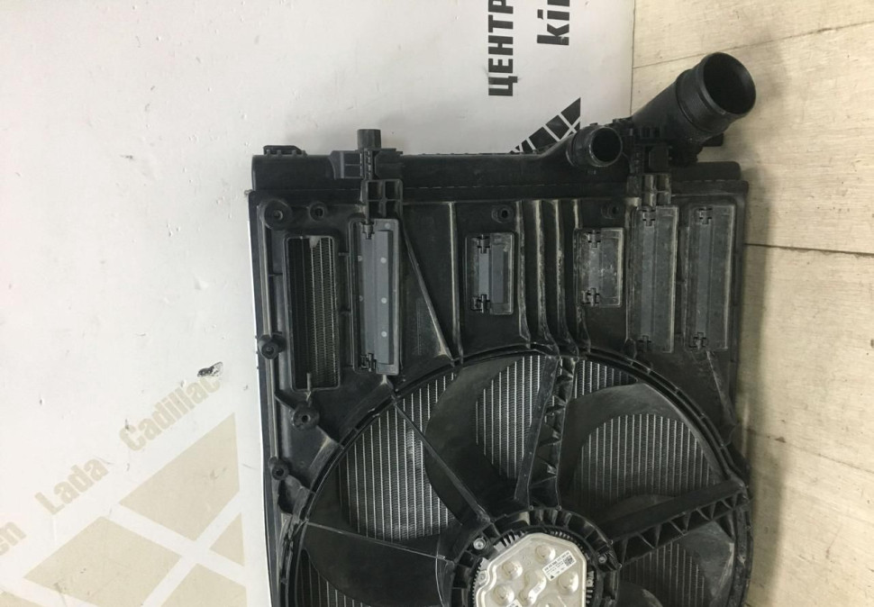 Радиатор охлаждения, интеркулера, вентилятор Skoda Octavia (1,8) OEM 5Q0121251GN 5Q0145803T Радиатор охлаждения, интеркулера, вентилятор Skoda Octavia (1,8) OEM 5Q0121251GN 5Q0145803T